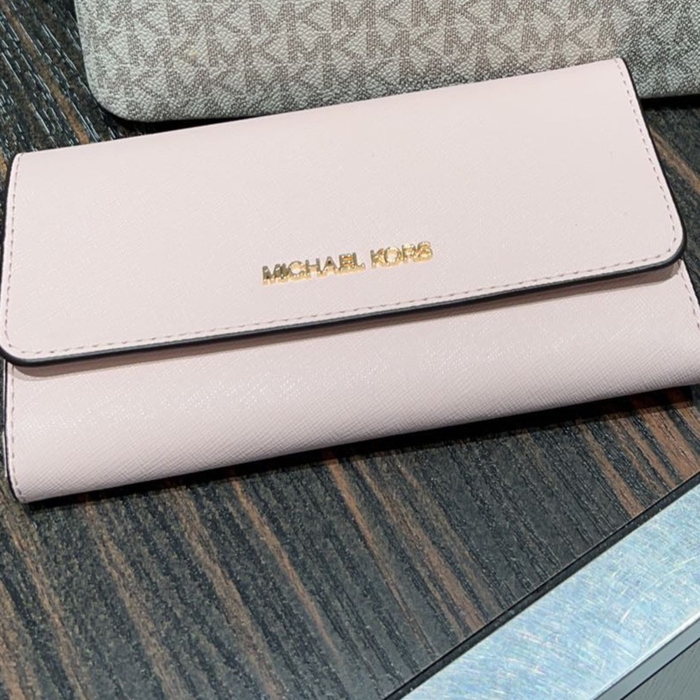 Pink Michael Kors wallet